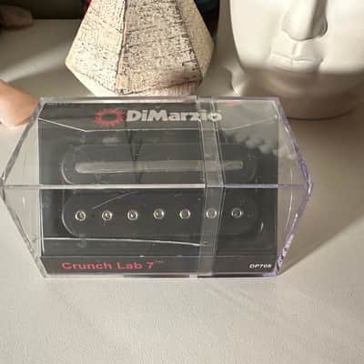 DiMarzio DP708BK Crunch Lab 7-String Pickup 2010s - Black image 1