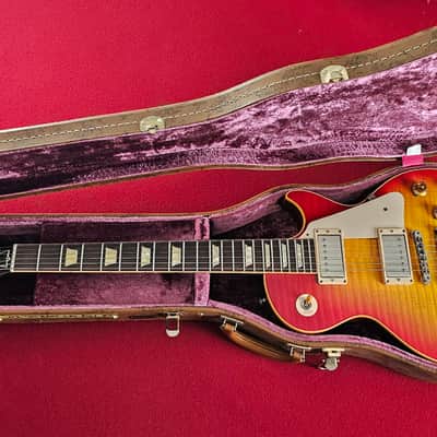 Gibson Custom Shop Custom Authentic '59 Les Paul Standard Flametop Reissue 2003 - Heritage Cherry Sunburst image 6