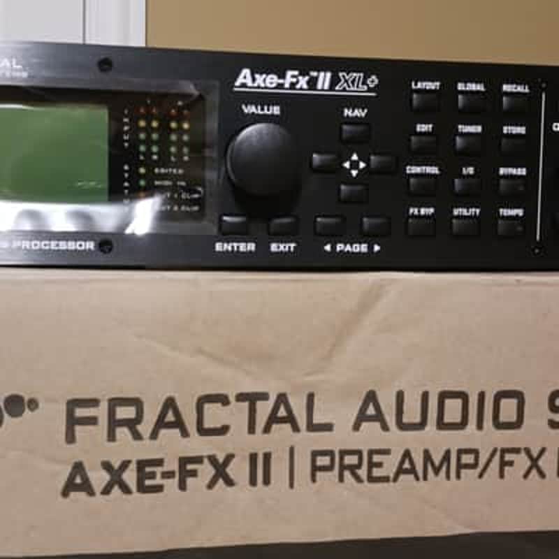 Fractal Audio Axe-FX II XL+ 2015 - 2018 - Black image 1