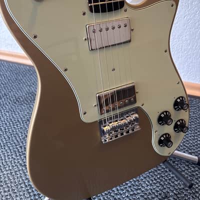 Fender Chris Shiflett Artist Series Signature Telecaster Deluxe 2016 - Present - Shoreline Gold image 5