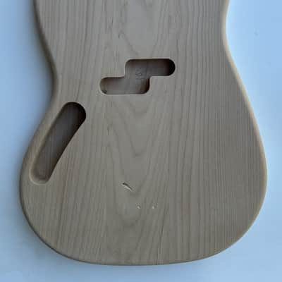AMERICAN MADE CUSTOM M-STYLE BASS BODY - LEFT HANDED - ALDER 1234 image 1