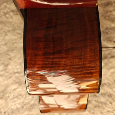 Rick Turner Custom 12-Fret Acoustic (2001) – Hand-Signed by Rick Turner – Walnut & Spruce – 18V Turner Electronics – 1 of 2 Built image 11
