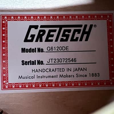 Gretsch G6120DE Duane Eddy Signature Hollow Body 2011 - Present - Desert Sunrise image 12