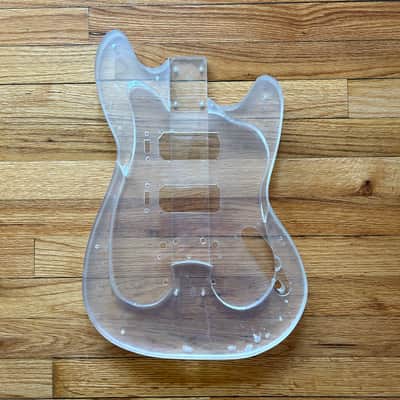 Homemade Fender Acrylic Mustang Body image 1