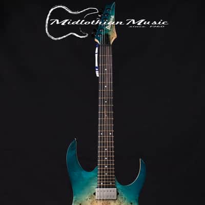 Ibanez Premium RG1121PB - Caribbean Islet Flat Finish w/Gig Bag (Display Model/Discounted) image 3