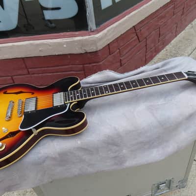 GIBSON 2022 ES-335-TD SUNBURST CUSTOM SHOP PREMIUM SPECIAL ORDER 1966-67 RE-ISSUE near MINT! image 2