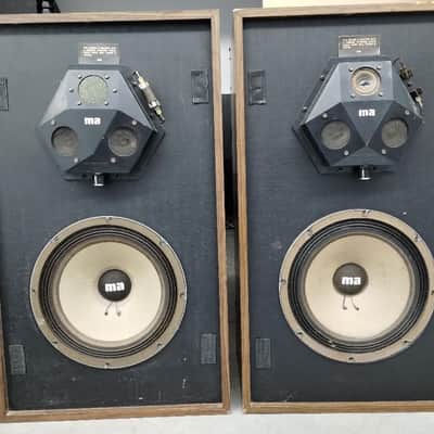 Micro Acoustics speakers in good condition - 1980's image 1