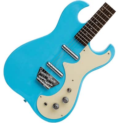 Silvertone  1449 - DBL Cut Bolt-on Lipstick Pickups image 3