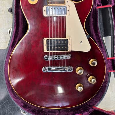Gibson Les Paul Deluxe 1976 - Wine Red image 1