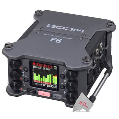 Zoom F6 6-Input / 14-Track Multi-Track Field Recorder image 3