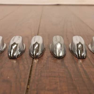 Unbranded Chrome Tom Drum Lugs 6pk #13 image 2