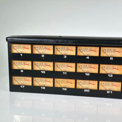 Vintage Ampex MM-1200 24-Track VU Meter Bridge image 5