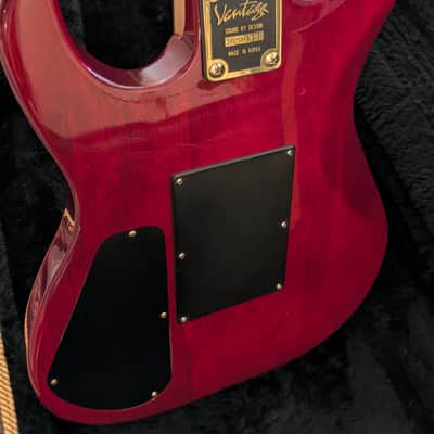 Vantage 718GJT Superstrat – HSS, Floyd Rose, 1990s Vintage, w/ Case (Samick Korea) image 8