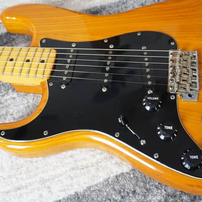 1978 Fender USA Stratocaster Left-Handed Natural w/ Abigail Ybarra Pickups Vintage image 8