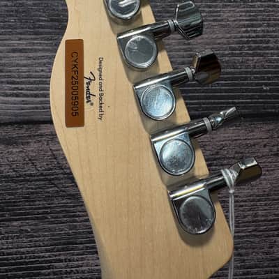 Squier Affinity Series Telecaster Thinline - Lake Placid Blue image 10