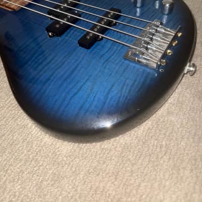 Ibanez GSR200FM 2005-2009 - Transparent Blue sunburst image 5