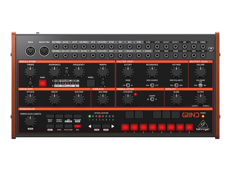 Behringer Grind Hybrid Semi-Modular Synthesizer image 1