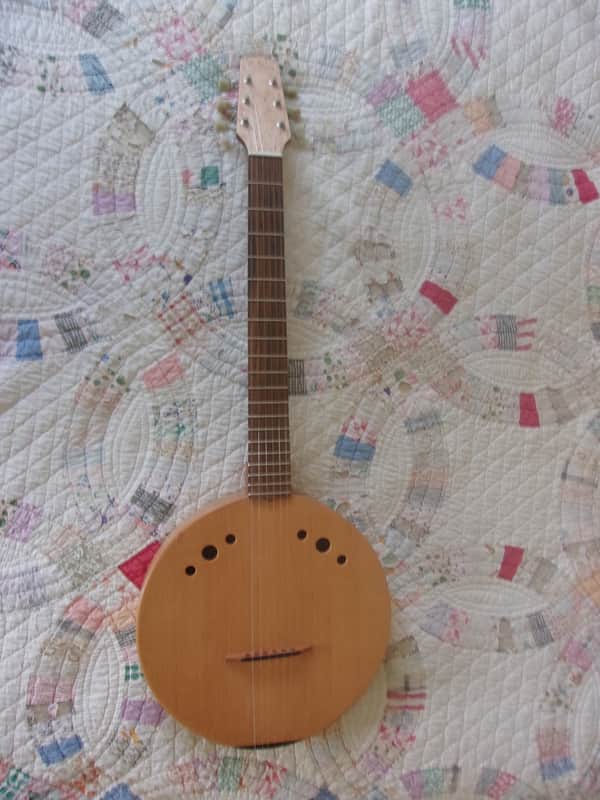 T. Mead Banjos Guitjo 2016 Natural Maple, Spruce image 1