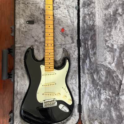Fender American Pro II Stratocaster MN BLK 75th anniversary contour body 2021 - Black Bild 5
