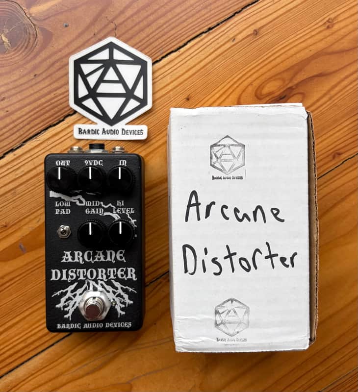 Bardic Audio Devices Arcane Distorter – Serial #5 (Black Print) - 2021 – Traynor TS-120B Style Bass/Guitar Drive image 1