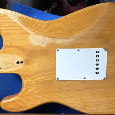 100% Original 1974 Fender Stratocaster very rare Natural + Rosewood combo image 21