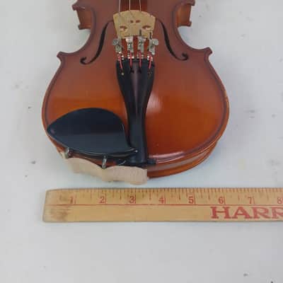 1/4-Size Glaesel VI30E1 Violin +Case +Bow Ser#:E2420 02/99 Antonius Stradivarius image 15