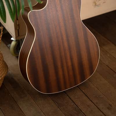 Cort GA1EOP Grand Regal Series Grand Auditorium Body Solid Spruce Top Mahogany Neck 6-String Acoustic-Electric Guitar image 8