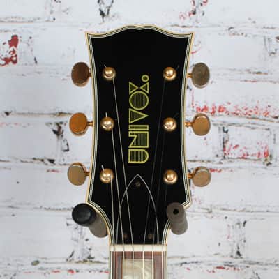 Univox - MIJ "Gimme" LP Style Electric Guitar - Sunburst - w/HSC - x7235 - VINTAGE image 3