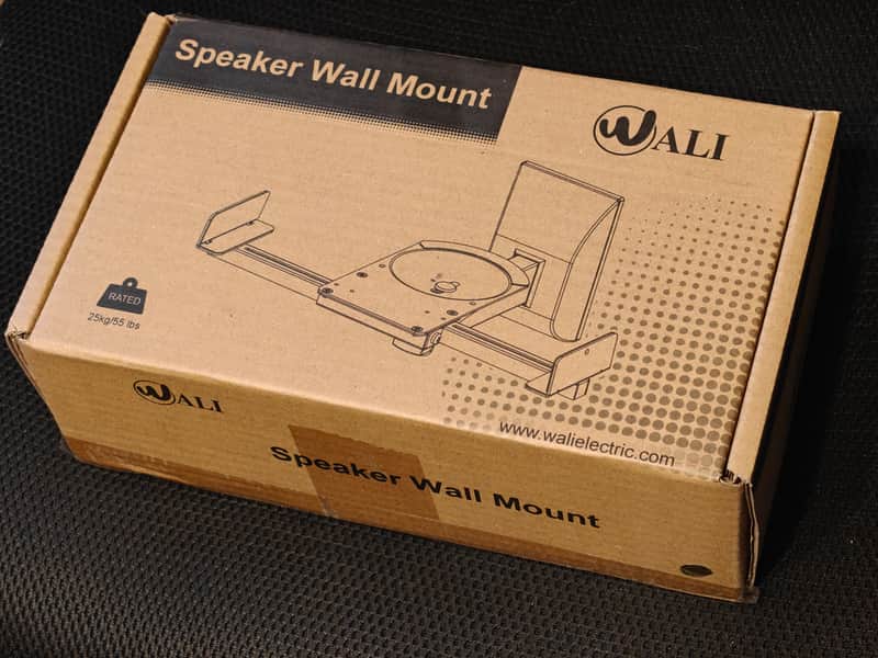 Speaker wall mount by Wali - SWM201 2020s - Black image 1