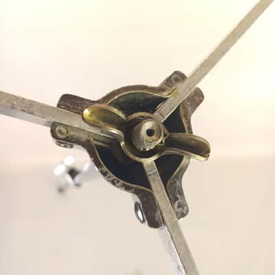 *Slingerland #33F Flush-Base Cymbal Stand 60s Flat-Tripod Crash/Ride+Camber Snap image 9