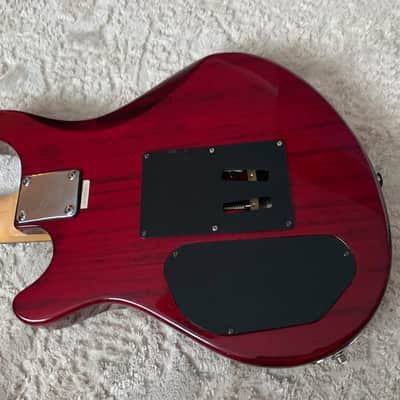 Washburn Pro Series Maverick BT-6 in Transparent Wine Red (Vintage 1998)!! image 11