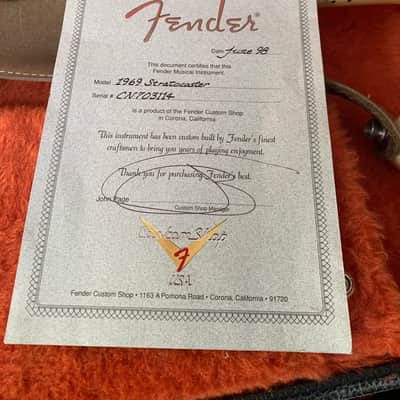 Fender Custom Shop '69 Reissue Stratocaster NOS image 10