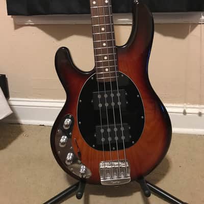 Music Man Left handed Stingray Special 2020 Burnt Amber image 1