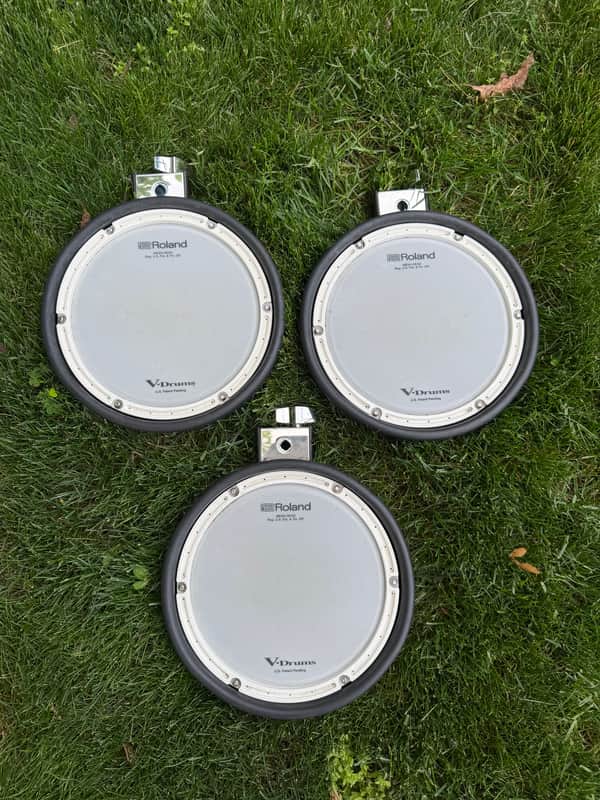 Roland PDX-8 V-Drum 10" Dual-Trigger Mesh Snare Drum Pad 2010s - Black image 1