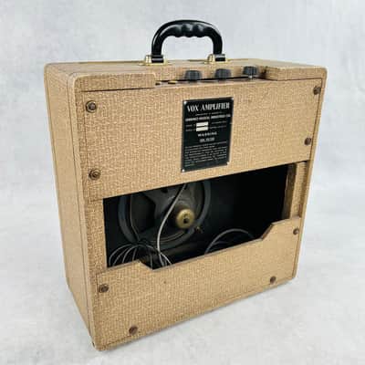 Vox AC4 1x8" Combo Amplifier 240v 1961 - Fawn imagen 10