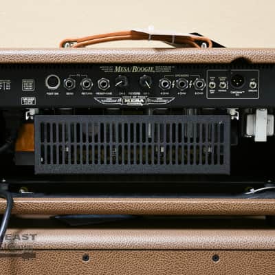 Mesa Boogie Mark V: 35 Amp Head, Matching 1x12 Widebody Cabinet - Cocoa with Wicker Grill image 7