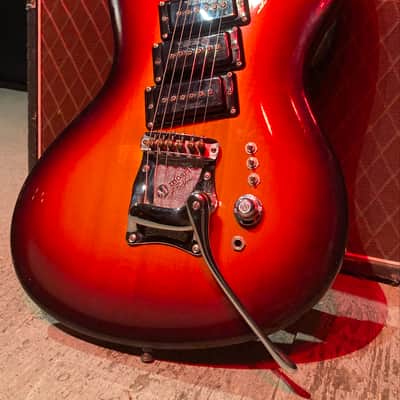 Mosrite VIII 1984 - Red burst/ Sunburst. image 19