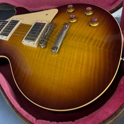 Gibson Custom Shop 60th Anniversary '60 Les Paul Standard Reissue V2 #001797 2020 - Tomato Soup Burst image 5