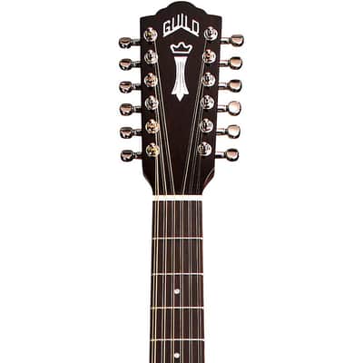 Guild F-1512 Westerly Collection 12-String Jumbo Acoustic Guitar Regular Natural image 5