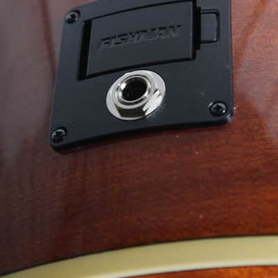 Fender FA-450CE 4 String Jumbo Cutaway Acoustic Electric Bass Guitar Sunburst image 7