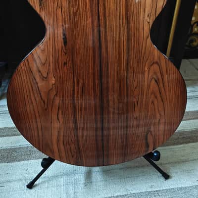 Claudio Pagelli “Wall Paper” One-of-a-Kind Prototype Acoustic Guitar 2002 – Brazilian Rosewood / Swiss Moonspruce image 10