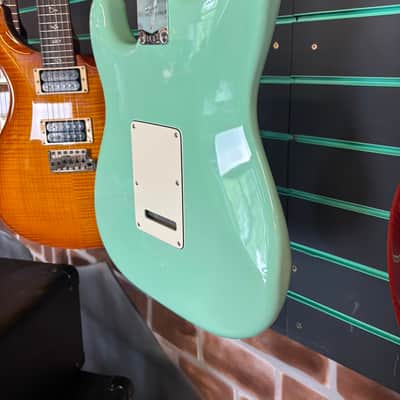 Fender Limited Edition Player Stratocaster Surf Green 2023 Electric Guitar image 12