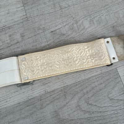 Ace Vintage Guitar Strap White image 16