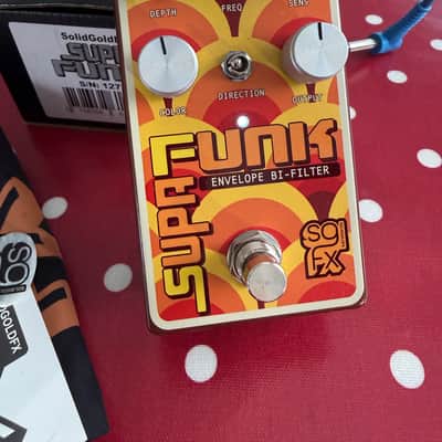 SolidGoldFX Supa Funk Envelope Bi-Filter 2021 - Present - Orange Graphic image 2