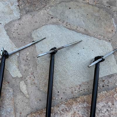 3 Pack Roland MDY V Drum Cymbal Boom Stands - BLACK image 2