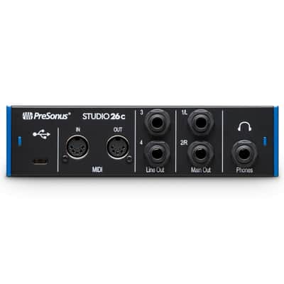 PreSonus Studio 26C 2x4 USB-C Audio / MIDI Interface image 2