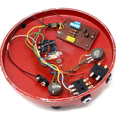 Dallas Arbiter Silicon Fuzz Face 1968 - Red image 4
