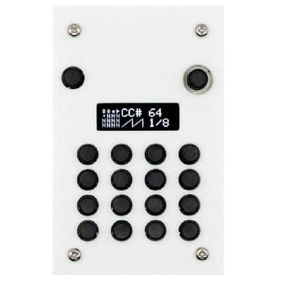 Distropolis Goods Phantasmal Force USB-A To USB-C Micro MIDI Controller (white) image 2