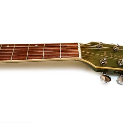 Westfield Electro Acoustic Guitar TF656P Trans Green Burst 2003 image 11