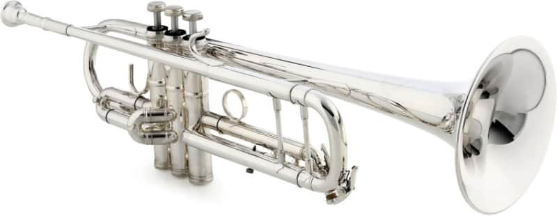 B&S 3143 Challenger II Professional Bb Trumpet - #43 Bell  Silver-plated (Cha2Tpt43Sd1) image 1